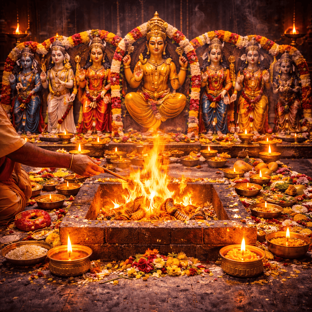 Navagraha Shanthi Havana